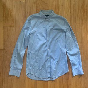 French Connection Blue Button Up
